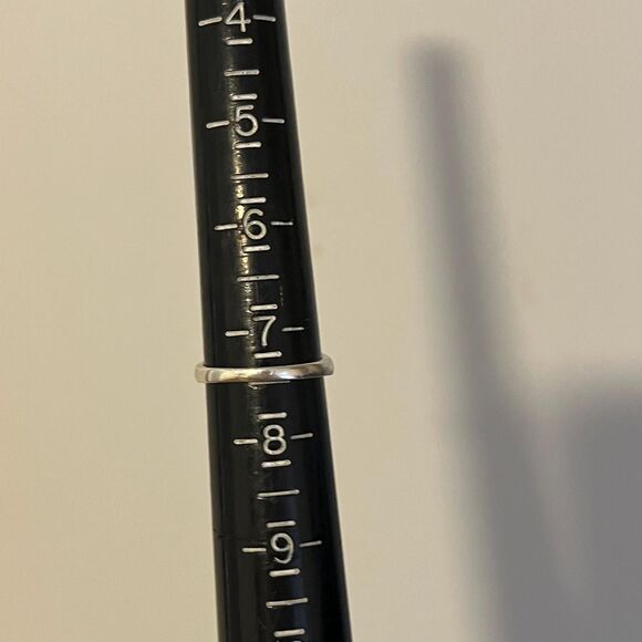 Vintage Pink Sapphire Ring in Size 7 1/4 sterling silver Costume Jewelry - Picture 10 of 10